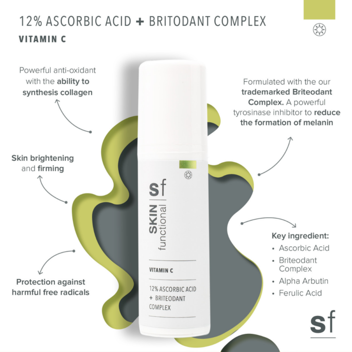 Vitamin C Serum - 12% Ascorbic Acid + Briteodant Complex