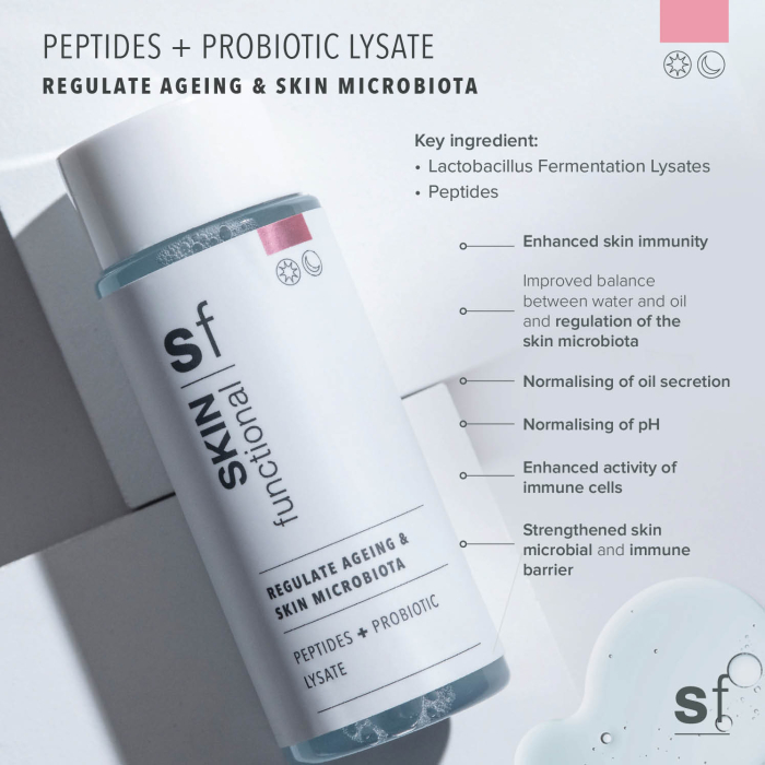 peptides + probiotic lysate tonic